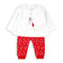 Babybol 3 Piece Outfit White/Red Love Bug